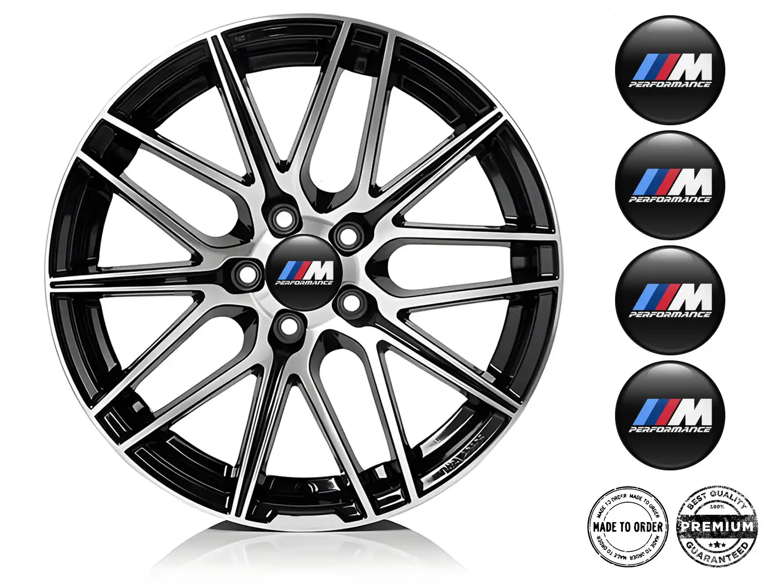 BMW Auto-Felgenaufkleber Marke Plasma Flow Velocity
